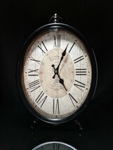 table clock battery operated 13.5" H x 9.5" W x 2" D image 9