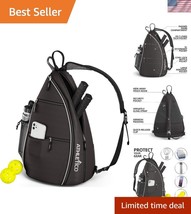 Versatile Crossbody Backpack for Pickleball, Tennis &amp; Travel - Unisex De... - $60.00