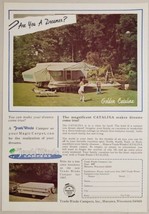 1967 Print Ad Trade Winds Golden Catalina Pop-Up Tent Trailers Manawa,Wisconsin - £10.60 GBP