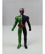 2009 Bandai Japan Kamen Rider W Double Cyclone Joker Hero 4&quot; Vinyl Figure - $19.79