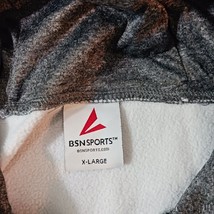 BSN Sports FOOTBALL Men's Gray Drawstring Hoodie Pullover Sweatshirt Size XL image 3