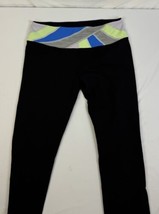 Lululemon Leggings Womens 8 Black Activewear Athletic Workout Running - £19.90 GBP