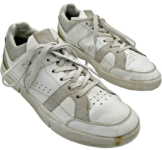 on running the roger clubhouse men&#39;s size 9.5 white/beige - $26.37