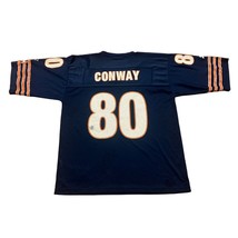 Vintage 1995 Starter Chicago Bears Curtis Conway #80 NFL Blue Jersey Men&#39;s 48 - $29.99