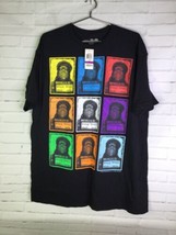 Design R+D Notorious BIG Biggie Smalls Hip Hop Brooklyn Mugshot Tee Shirt XXL - £19.38 GBP