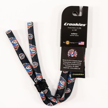 Croakies Grateful Dead 50 Years Sunglasses Holder Strap Steal Your Face M New - £28.52 GBP