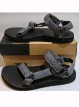 Teva Original Universal Black Blue Men Strap Casual Sandal Men&#39;s Size 9 - £37.77 GBP