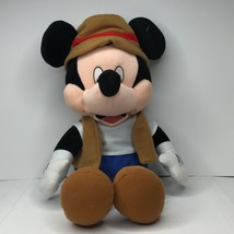 Disneyland Matterhorn Mickey Mouse 18&quot; Plush Stuffed Animal Disney World Resort - £23.59 GBP