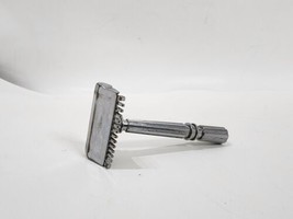 Vintage GEM Micromatic Open Comb Single Edge Safety Razor Metal Shaver - £7.65 GBP