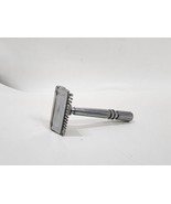 Vintage GEM Micromatic Open Comb Single Edge Safety Razor Metal Shaver - £7.67 GBP