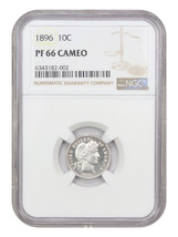1896 10C NGC PR66CAM - £1,099.09 GBP