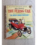 Vintage Little Golden Book: Walt Disney&#39;s The Flying Car - $15.00