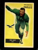 1955 Bowman #105 Tom Scott Good+ Eagles *X55322 - £6.34 GBP