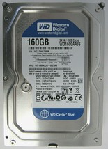 Western Digital WD1600AAJS-00Z4A0 160GB 7200RPM SATA 3Gbps 8MB 3.5 inch ... - £11.95 GBP