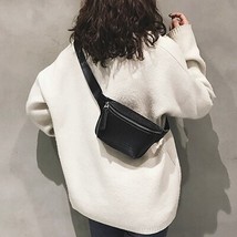 JinMantang PU Leather Fanny Pa For Women 2022 New Fashion Ladies Waist Bags Fema - £14.83 GBP