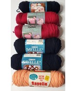 Vintage Yarn Mixed Lot of 6 Caron Sayelle Many Colors &quot;Brand New&quot; 7 - £19.43 GBP