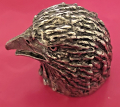 Eagle Bird Head Metal Ornate Sewing Thimble - $7.18