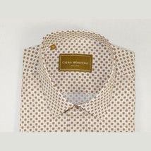 Men 100% Cotton Sports Shirt CIERO MONTERO Turkey Casual/Dress up #KZN-43 Brown image 6