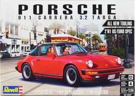 Level 4 Model Kit Porsche 911 Carrera 3.2 Targa 2-in-1 Kit 1/24 Scale By... - £36.19 GBP