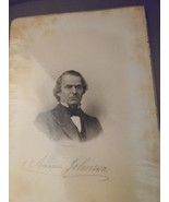 President Andrew Johnson 6&quot; x 9&quot; Picture Photograph - $25.00