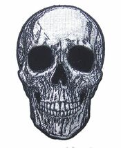 HUMAN SUB SKULL HEAD   PATCH P8240 NEW jacket BIKER EMBROIDERED iron on ... - $9.49
