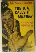 THE D.A CALLS IT MURDER by Erle Stanley Gardner (1950) Pocket Book mystery pb - £7.77 GBP