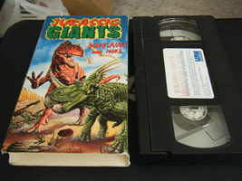 Jurassic Giants - Dinosaurs and More (VHS, 1994) - £8.93 GBP