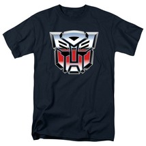 Transformers Autobot Logo Navy Blue Men&#39;s T-Shirt Multi-color - £28.04 GBP+