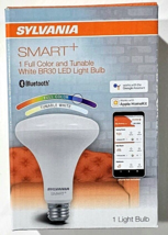Sylvania Smart Full Color Tunable White BR30 LED Smart Light Bulb - $21.99