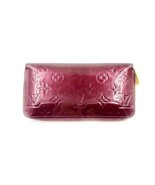 Authentic Louis Vuitton Red Monogram Vernis Zippy Wallet  - $381.15