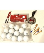 Golf Bundle 3 Nike RZN 12 Other Loose Callaway Balls Pebble Beach Tag More - £22.02 GBP