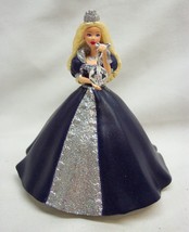 Vintage Millennium Princess Barbie 3&quot; Hallmark Christmas Holiday Ornament 1999 - £11.68 GBP