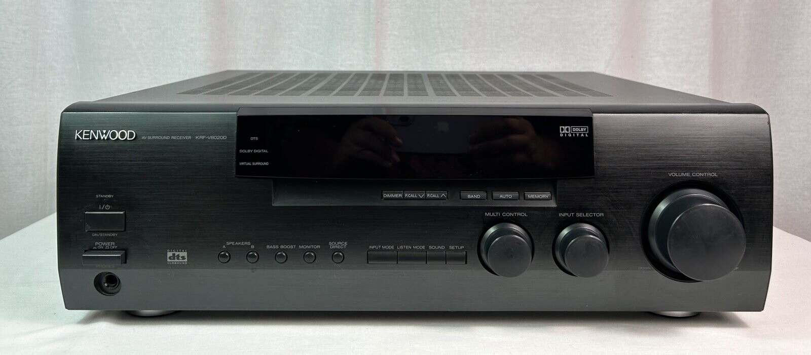 Kenwood KRF-V8020D Audio-Video Surround Receiver - TURN ON, THEN OFF IMM... - $19.80