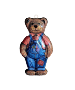 Vintage Silver Crane&#39;s Sweet Dreams 1994 Collectible Bear with Roses Tin - $27.15 CAD