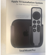 TOTAL MOUNT PRO APPLE TV INSTALLATION SYSTEM FOR WALL MOUNTED TVS NEW - $19.79