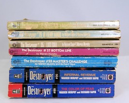 The Destoyer Series 7 Book Lot Vintage Paperbacks Warren Murphy Richard Sapir - £19.69 GBP