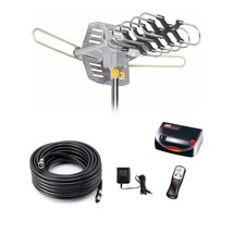 Digital Outdoor Amplified Hd Tv Antenna 150 Miles Range,Support 4K 1080P... - £51.59 GBP