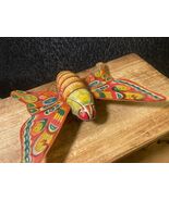 Vtg ALPS Tin Friction Butterfly Toy Made in Japan Karakuri Period Collec... - $32.50