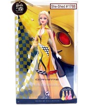 Yellow Corvette Barbie Doll Model Muse Americas Favorites Collection NIB... - £70.36 GBP
