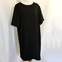 Old Navy Black Short Sleeve Shift Dress Sz XXL - $16.71