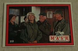 Mash 4077 Trading Card Group Photo Margaret, Potter and Mulcahy Card #22 - £1.93 GBP