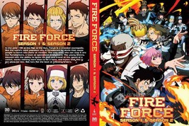 Anime Dvd~English Dubbed~Fire Force Season 1+2(1-48End)All Region+Free Gift - $27.86