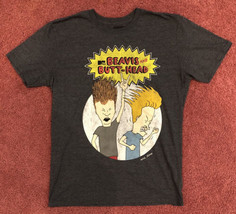 Beavis And ButtHead MTV Vintage Style Grey Tshirt Pre-owned Sz L Very Good Cond. - £19.77 GBP