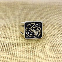 A Song of Ice and Fire Targaryen Dragon Ring Fashion Men Jewelry Fan Gift - £9.41 GBP