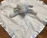 Douglas Baby Lovey Lamb Cuddle Soft Plush Satin Cream Security Blanket 1... - $17.77