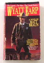 Matt Braun WYATT EARP 1994 Western Frontier Paperback - £3.92 GBP