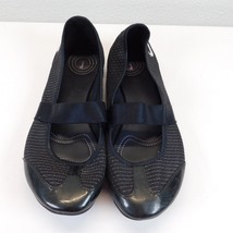 Nike Womens Solid Black Slip On Round Toe Non-marking Flats US Size 9.5 - $19.35