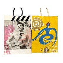 2 VTG Bloomingdales Paper Bags Matthew Rolston Hollywood 1989 &amp; 83 Susan... - $29.97