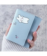 Women Short Cute Small Wallets Student Triple Fold Card Holder Girl Card... - $10.99