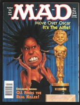 Mad Magazine #344 4/1996-Move Over Oscar It&#39;s The Alfies-O.J. Finds the ... - $33.95